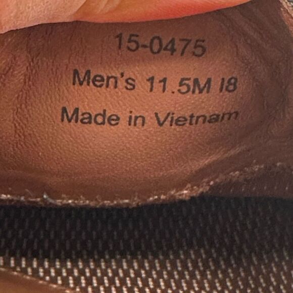 Johnston Murphy XC4 Stanton Moc Venetian Waterproof Loafers Black Leather 11.5 M - Picture 10 of 11